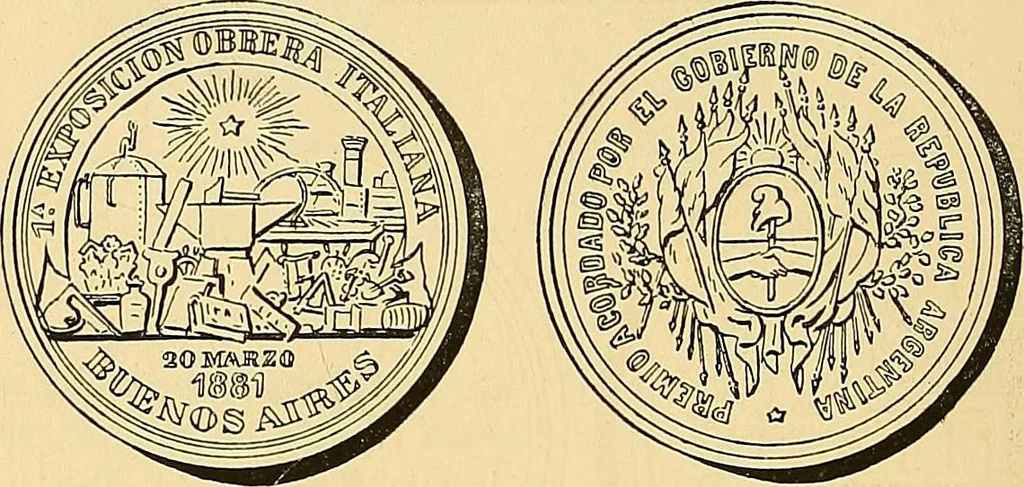 An illustration from Monetario americano (ilustrado) clasificado, 1892, leaf 121