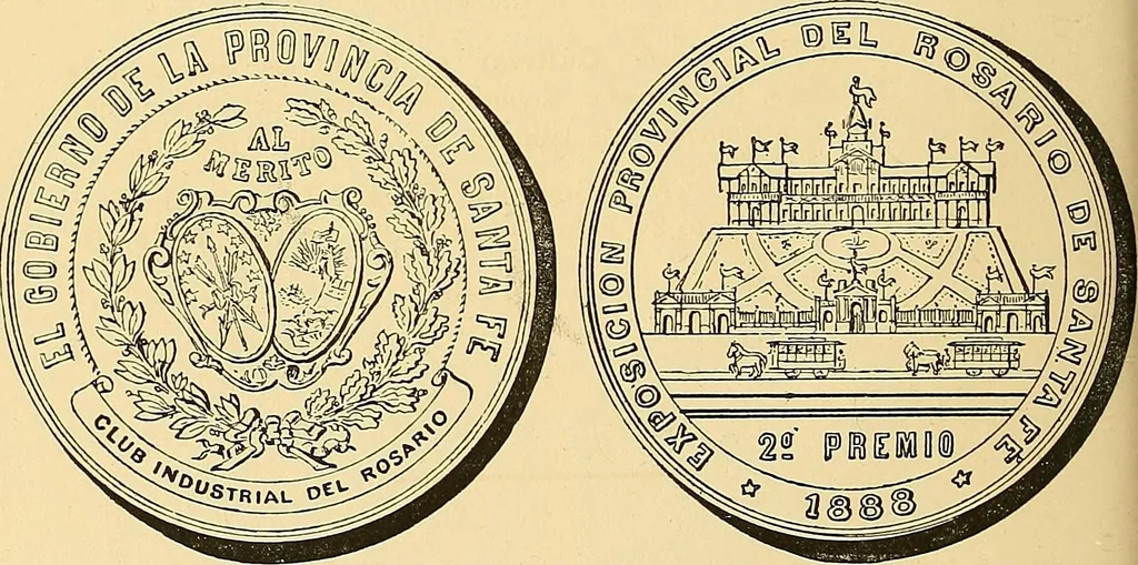 An illustration from Monetario americano (ilustrado) clasificado, 1892, leaf 125
