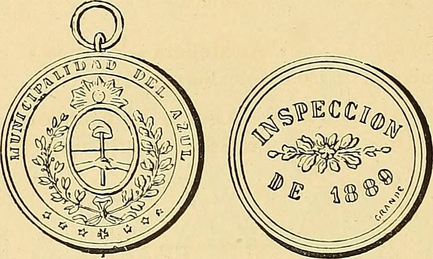 An illustration from Monetario americano (ilustrado) clasificado, 1892, leaf 161