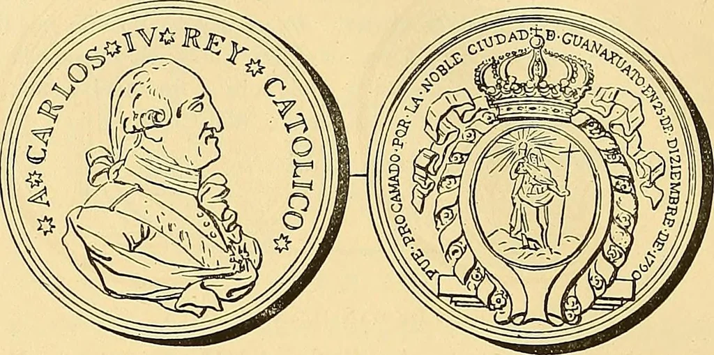 An illustration from Monetario americano (ilustrado) clasificado, 1892, leaf 17