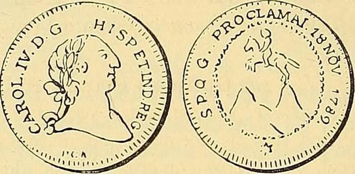 An illustration from Monetario americano (ilustrado) clasificado, 1892, leaf 19