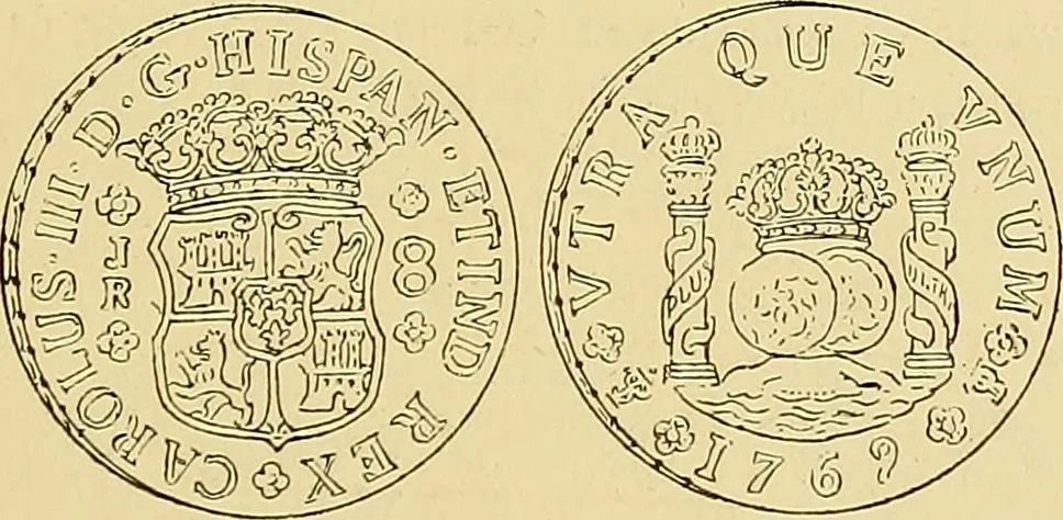 An illustration from Monetario americano (ilustrado) clasificado, 1892, leaf 196