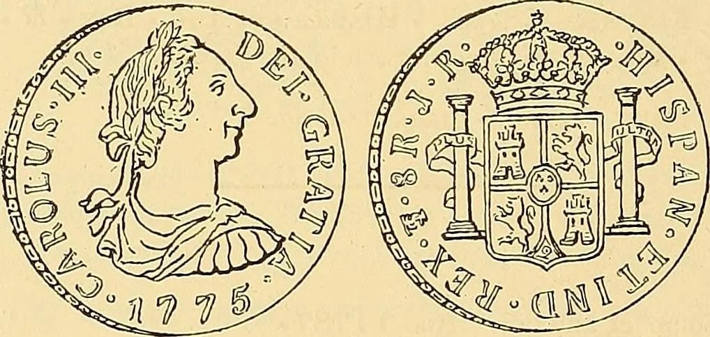 An illustration from Monetario americano (ilustrado) clasificado, 1892, leaf 197