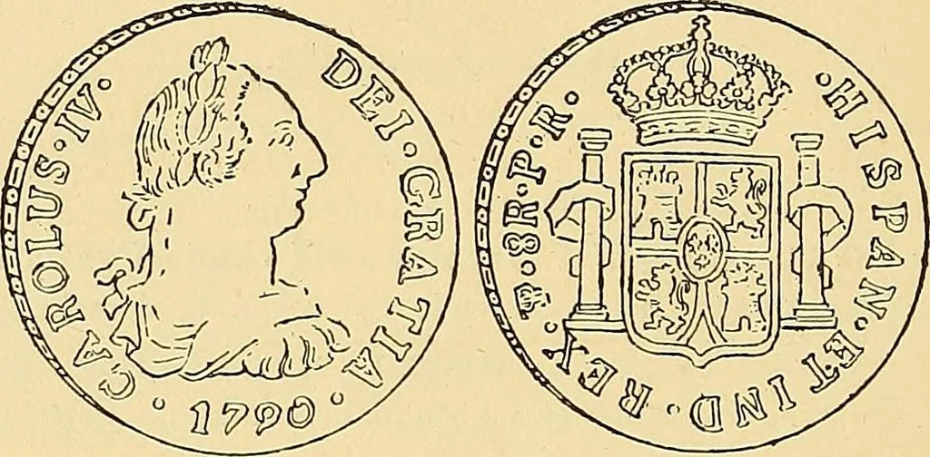 An illustration from Monetario americano (ilustrado) clasificado, 1892, leaf 199