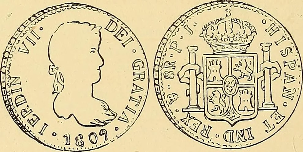 An illustration from Monetario americano (ilustrado) clasificado, 1892, leaf 203