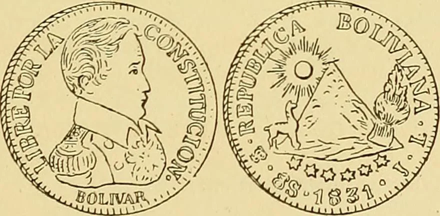 An illustration from Monetario americano (ilustrado) clasificado, 1892, leaf 208