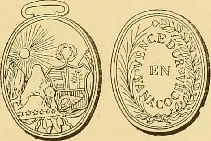 An illustration from Monetario americano (ilustrado) clasificado, 1892, leaf 218