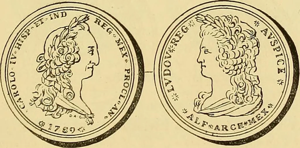 An illustration from Monetario americano (ilustrado) clasificado, 1892, leaf 22