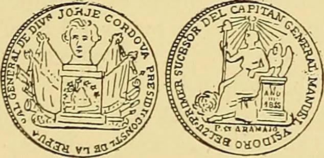 An illustration from Monetario americano (ilustrado) clasificado, 1892, leaf 224