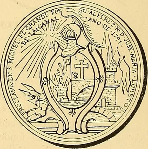 An illustration from Monetario americano (ilustrado) clasificado, 1892, leaf 27