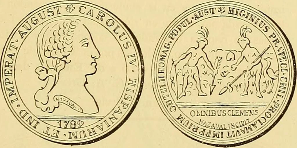 An illustration from Monetario americano (ilustrado) clasificado, 1892, leaf 28
