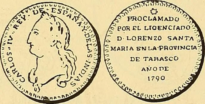 An illustration from Monetario americano (ilustrado) clasificado, 1892, leaf 29
