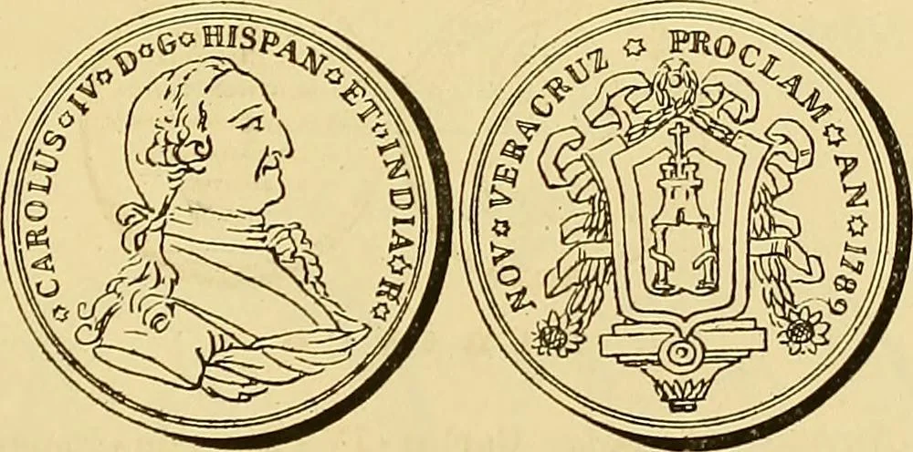 An illustration from Monetario americano (ilustrado) clasificado, 1892, leaf 30