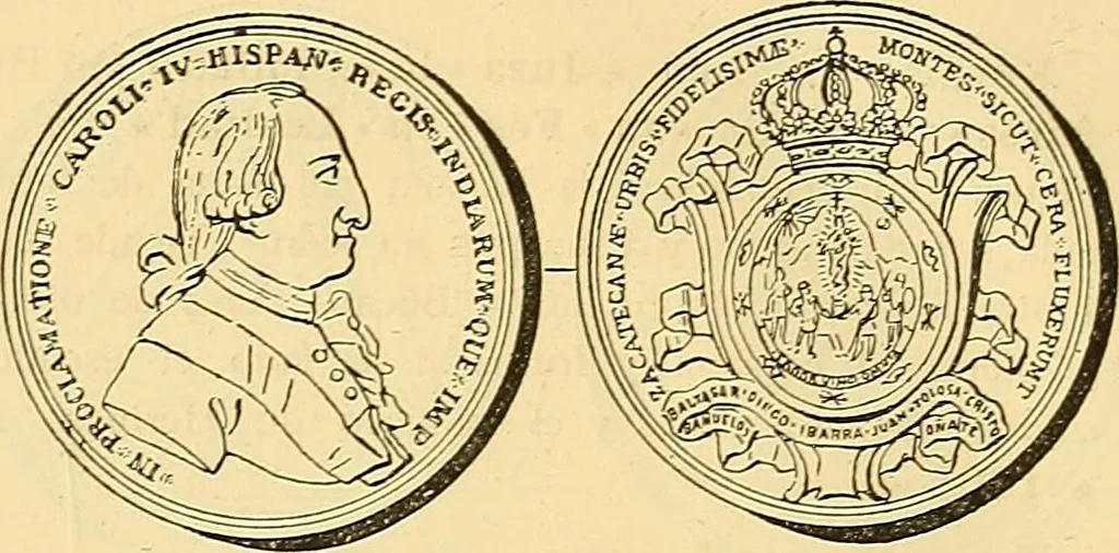 An illustration from Monetario americano (ilustrado) clasificado, 1892, leaf 31