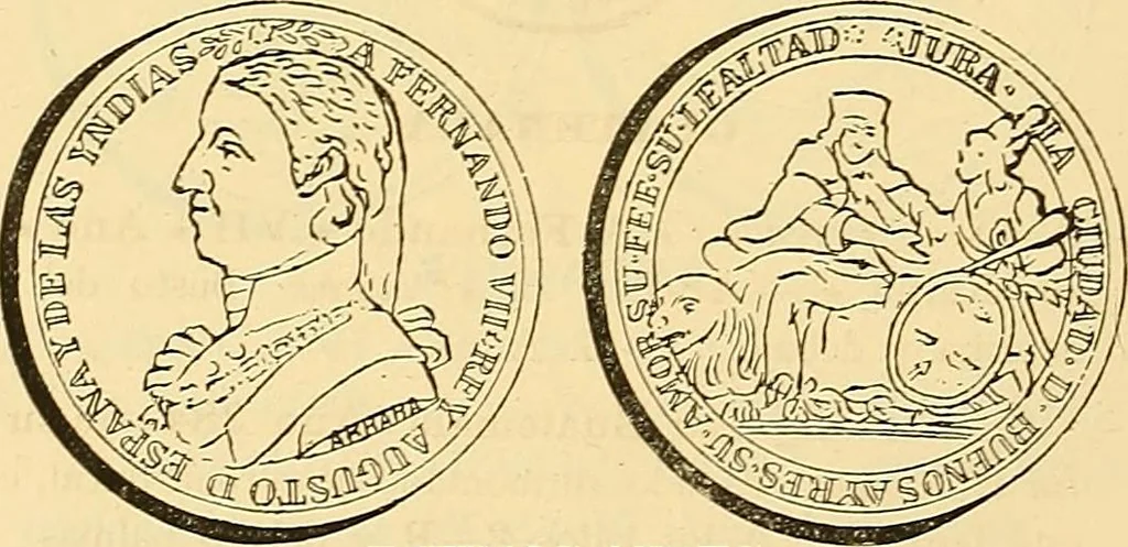 An illustration from Monetario americano (ilustrado) clasificado, 1892, leaf 31