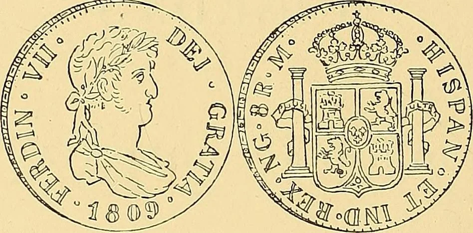 An illustration from Monetario americano (ilustrado) clasificado, 1892, leaf 317