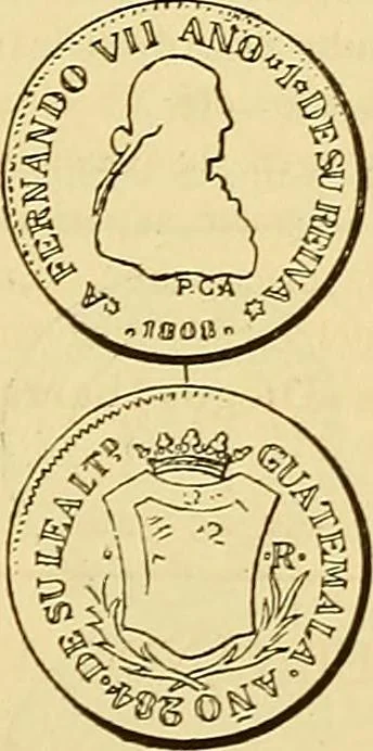 An illustration from Monetario americano (ilustrado) clasificado, 1892, leaf 32