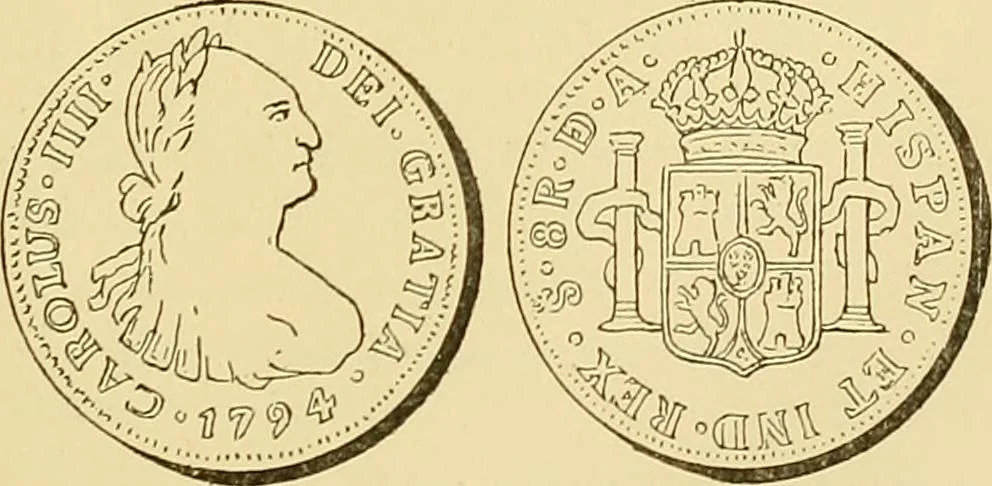 An illustration from Monetario americano (ilustrado) clasificado, 1892, leaf 326