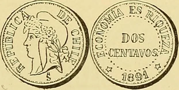 An illustration from Monetario americano (ilustrado) clasificado, 1892, leaf 334
