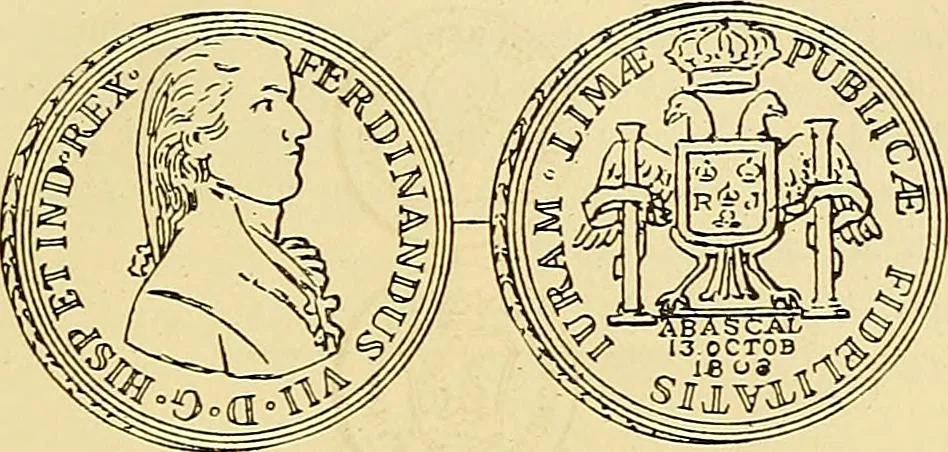 An illustration from Monetario americano (ilustrado) clasificado, 1892, leaf 34