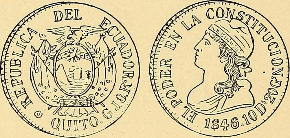 An illustration from Monetario americano (ilustrado) clasificado, 1892, leaf 355