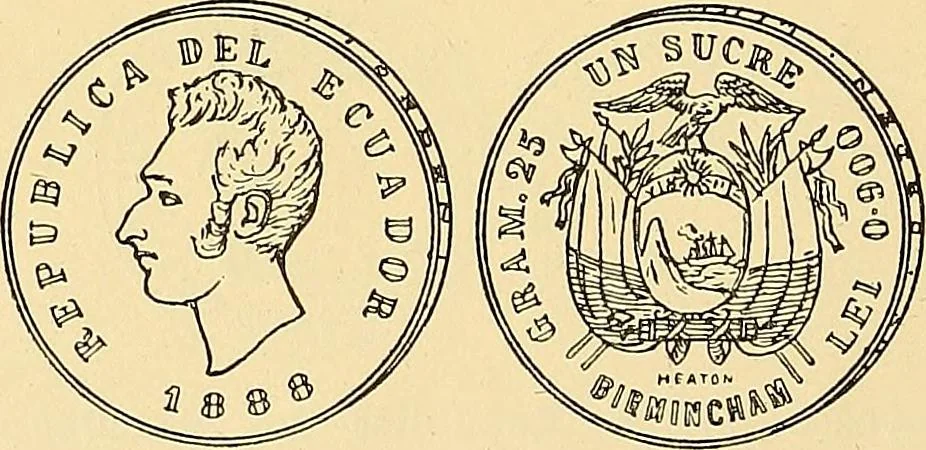 An illustration from Monetario americano (ilustrado) clasificado, 1892, leaf 355