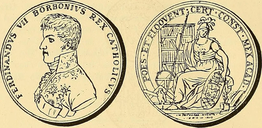 An illustration from Monetario americano (ilustrado) clasificado, 1892, leaf 37