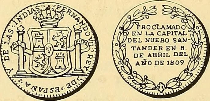 An illustration from Monetario americano (ilustrado) clasificado, 1892, leaf 37