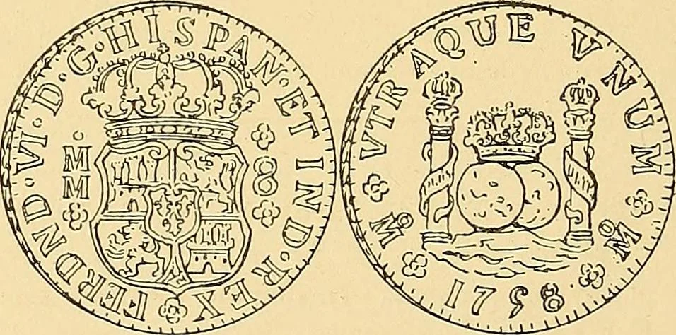 An illustration from Monetario americano (ilustrado) clasificado, 1892, leaf 373