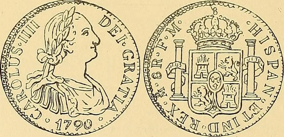 An illustration from Monetario americano (ilustrado) clasificado, 1892, leaf 375