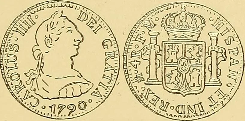 An illustration from Monetario americano (ilustrado) clasificado, 1892, leaf 376