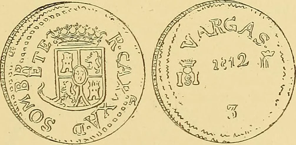 An illustration from Monetario americano (ilustrado) clasificado, 1892, leaf 380