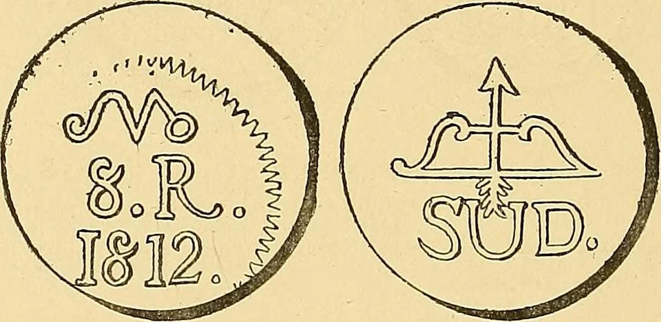 An illustration from Monetario americano (ilustrado) clasificado, 1892, leaf 381