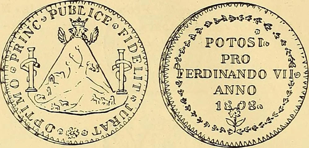 An illustration from Monetario americano (ilustrado) clasificado, 1892, leaf 39