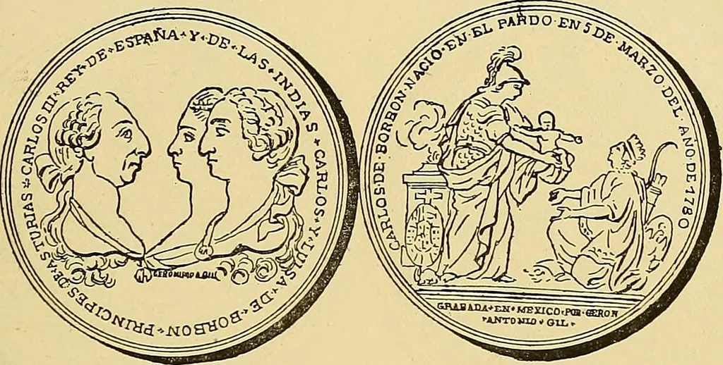 An illustration from Monetario americano (ilustrado) clasificado, 1892, leaf 396