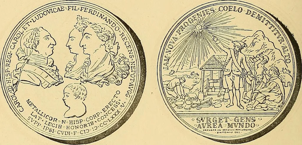 An illustration from Monetario americano (ilustrado) clasificado, 1892, leaf 397