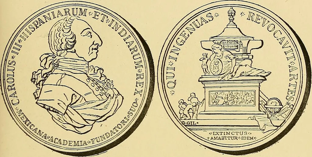 An illustration from Monetario americano (ilustrado) clasificado, 1892, leaf 398