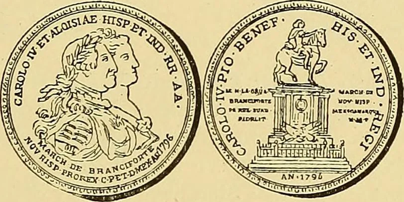 An illustration from Monetario americano (ilustrado) clasificado, 1892, leaf 400
