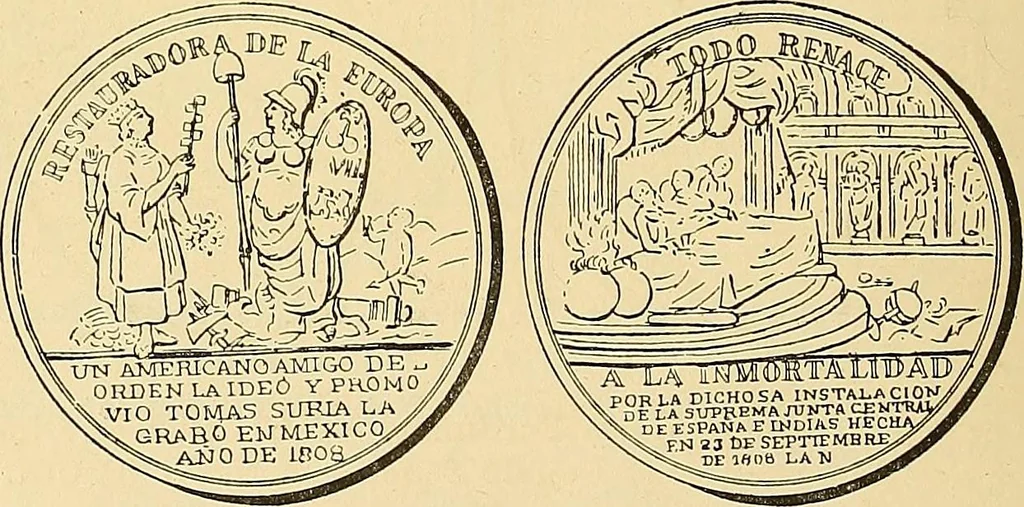 An illustration from Monetario americano (ilustrado) clasificado, 1892, leaf 401