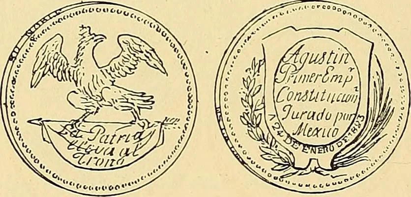 An illustration from Monetario americano (ilustrado) clasificado, 1892, leaf 409