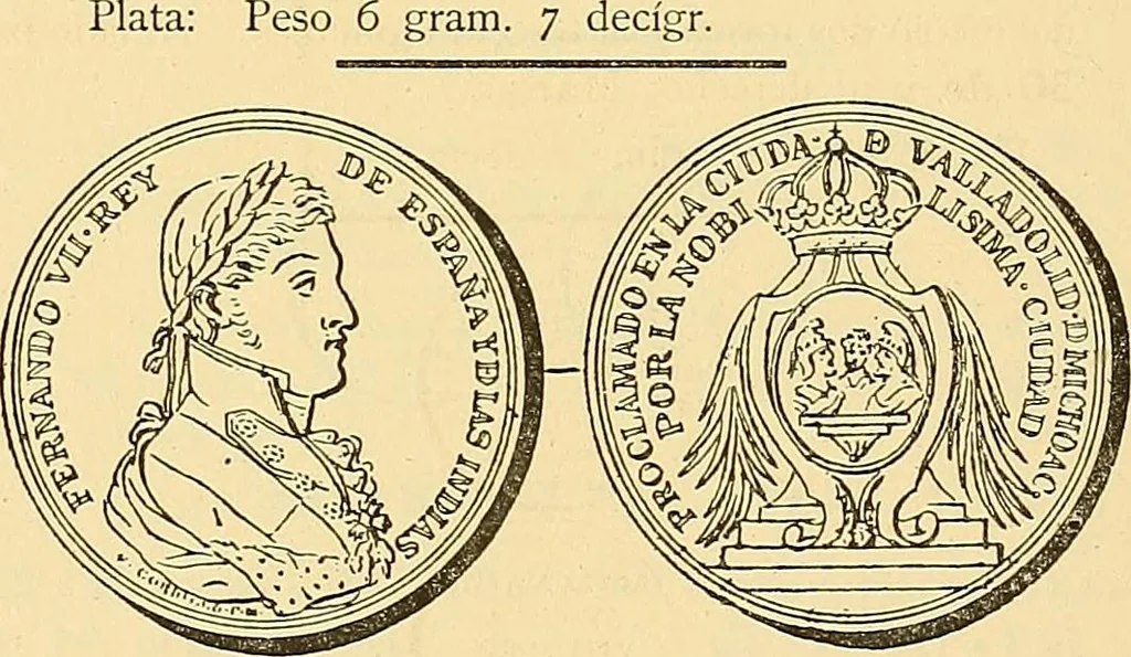 An illustration from Monetario americano (ilustrado) clasificado, 1892, leaf 41