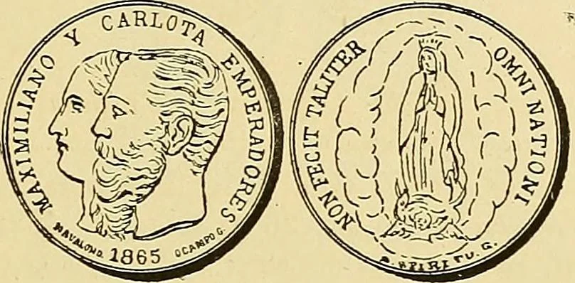 An illustration from Monetario americano (ilustrado) clasificado, 1892, leaf 410