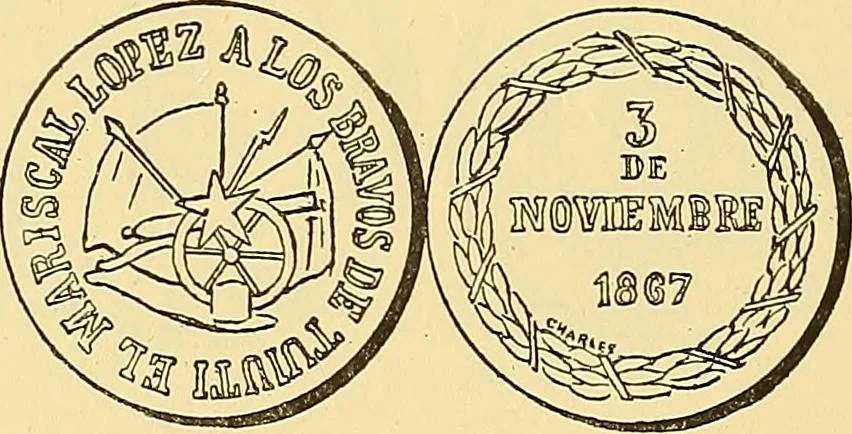 An illustration from Monetario americano (ilustrado) clasificado, 1892, leaf 427