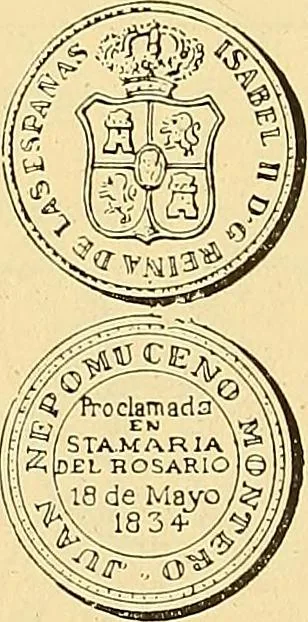 An illustration from Monetario americano (ilustrado) clasificado, 1892, leaf 43