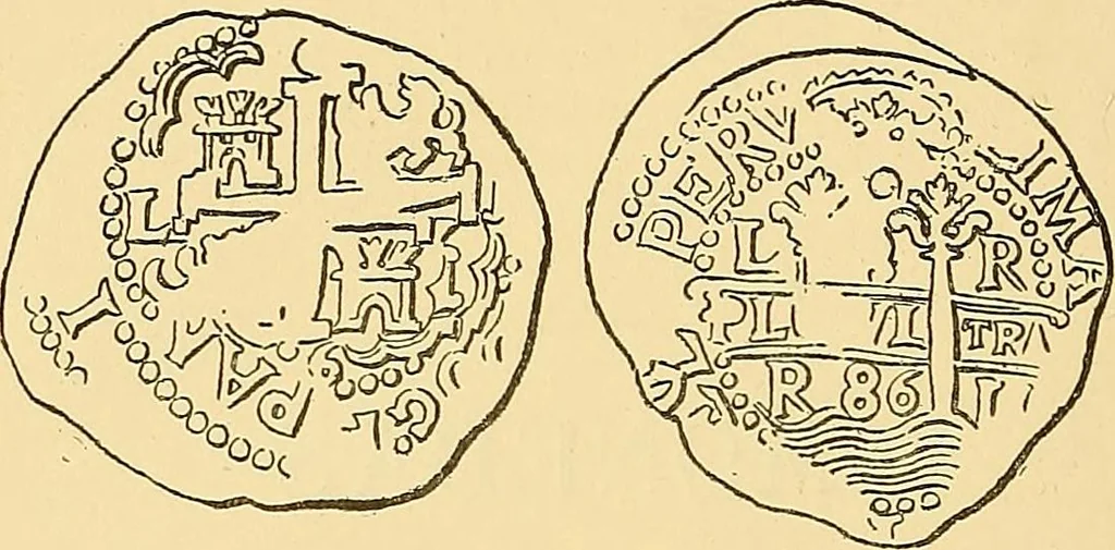 An illustration from Monetario americano (ilustrado) clasificado, 1892, leaf 431