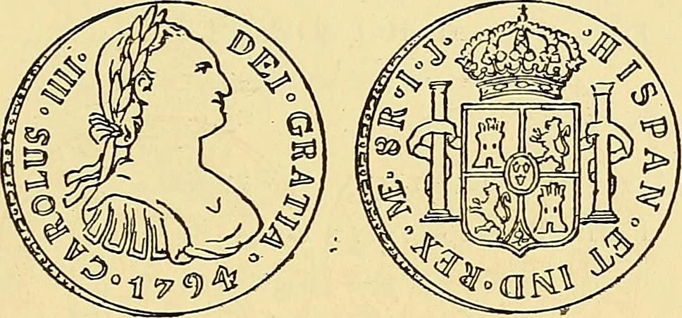An illustration from Monetario americano (ilustrado) clasificado, 1892, leaf 434