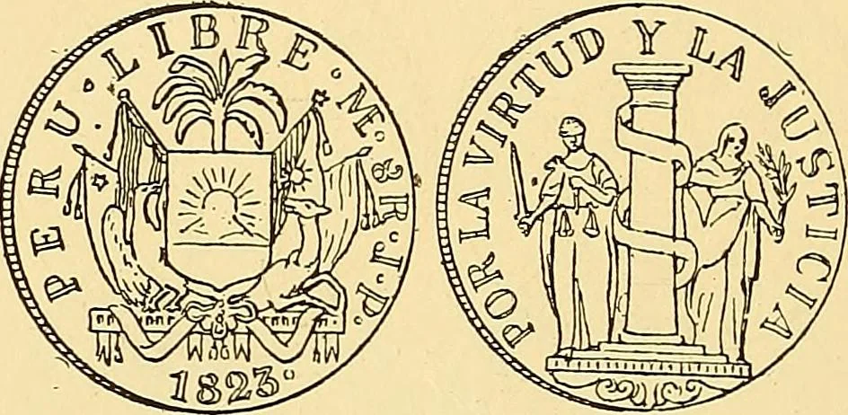 An illustration from Monetario americano (ilustrado) clasificado, 1892, leaf 437
