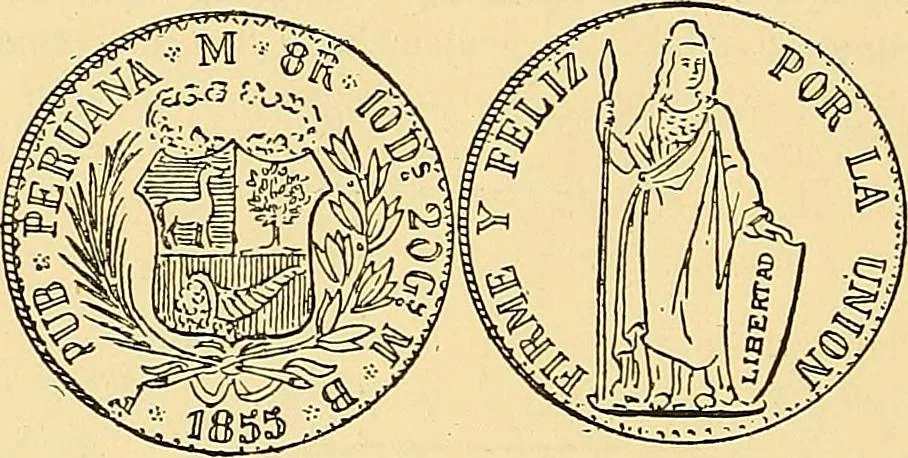 An illustration from Monetario americano (ilustrado) clasificado, 1892, leaf 441
