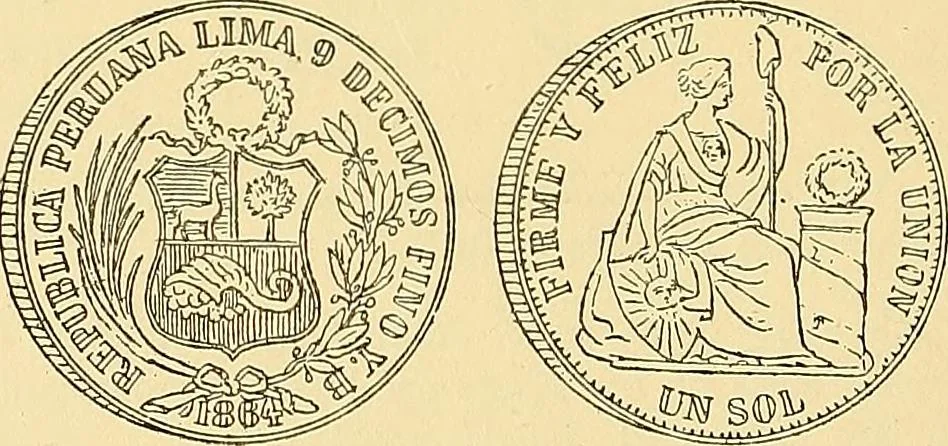 An illustration from Monetario americano (ilustrado) clasificado, 1892, leaf 443