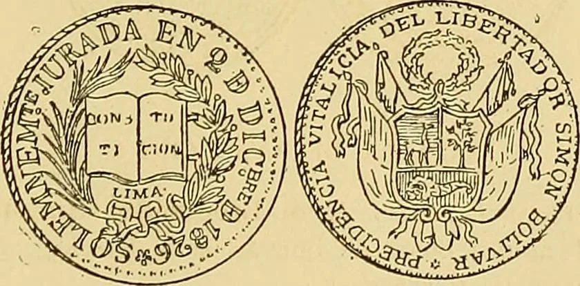 An illustration from Monetario americano (ilustrado) clasificado, 1892, leaf 454